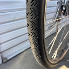 【整備士による点検済み】　☆前後良品中古タイヤ☆   内3LEDオート通学車　ブリヂストン　　ロングティーンDX  防犯登録料込価格︎‼︎の画像