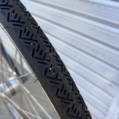 【整備士による点検済み】　☆前後良品中古タイヤ☆   内3LEDオート通学車　ブリヂストン　　ロングティーンDX  防犯登録料込価格︎‼︎の画像