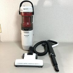 Panasonic スティッククリーナー コード式 掃除機 サイクロン MC-SU120A 2022年製 ホワイト 動作確認済み 簡易清掃済み パナソニック mの画像