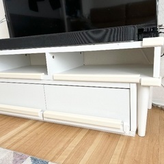 ニトリ　テレビボード　ホワイトの画像