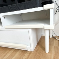 ニトリ　テレビボード　ホワイトの画像