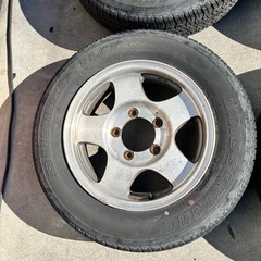 ジムニー ja11 ja71 sj30 アルミホイール 4本 逆ばきの画像