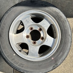 ジムニー ja11 ja71 sj30 アルミホイール 4本 逆ばきの画像