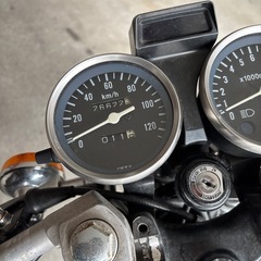 GN125H セパハン メンテナンス済 ヘルメット付きの画像