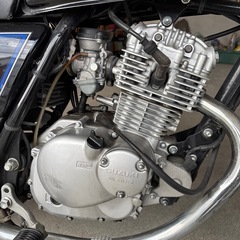 GN125H セパハン メンテナンス済 ヘルメット付きの画像