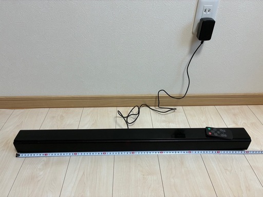 GRAMO-TVSPK02 80 サウンドバー スピーカー リモコン付き ブラック