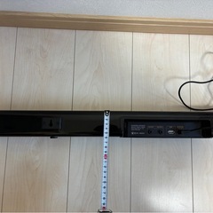 GRAMO-TVSPK02 80 サウンドバー スピーカー リモコン付き ブラックの画像