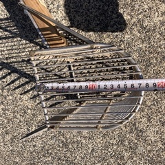 ステンレス製貝捕り用ジョレンの画像