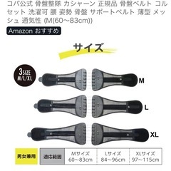 骨盤ベルト【正規品】骨盤整隊カシャーンの画像