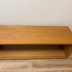 【受渡決】無印良品　テーブルベンチの画像