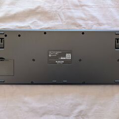 Bluetooth薄型コンパクトキーボード ELECOM TK-FBM119KBKの画像