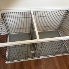 ペティオ(Petio)  トイレのしつけが出来るドックルーム　サークル　ワイドの画像