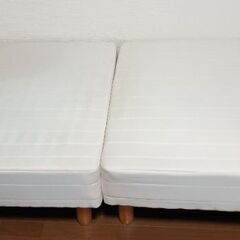 脚付きマットレス ベッド 草加市内 引き取りに来ていただける方の画像