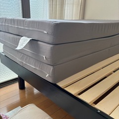 セミダブルベット&マットレスの画像