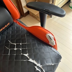 【決まりました】ゲーミングチェア  座面痛みありますの画像