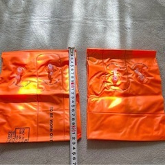 【新品】アームリング 浮き輪 腕浮き輪 水泳補助アイテム　オレンジの画像