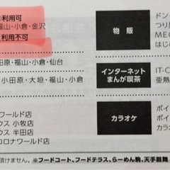 シネマワールド　コロナワールド　映画鑑賞券　　の画像