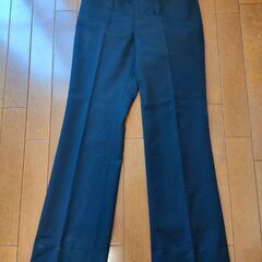 ブラック ダブルボタン パンツスーツ　オンライン決済可の画像