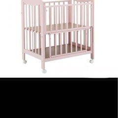 KATOJI ベビーベッド　ピンクの画像