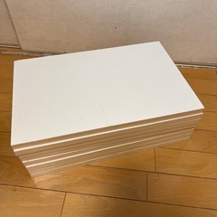 ⑦ カラーボックス用　棚板のみ 8枚セット｜DIY・補修用にの画像