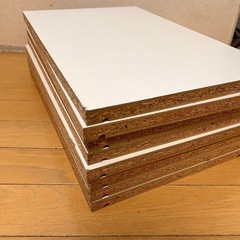 ⑦ カラーボックス用　棚板のみ 8枚セット｜DIY・補修用にの画像