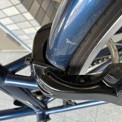 中古　無印良品　　ママチャリ　シティサイクル　
自転車　26インチ　紺色の画像