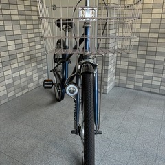 中古　無印良品　　ママチャリ　シティサイクル　
自転車　26インチ　紺色の画像