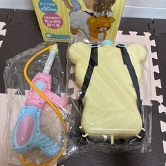 リラックマ　背負えるタンク式　水でっぽうの画像