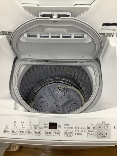 90分の無料軽トラック貸出サービス！【SHARP】縦型洗濯乾燥機（ES-TX6H-W）のご紹介です!