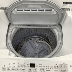 90分の無料軽トラック貸出サービス！【SHARP】縦型洗濯乾燥機（ES-TX6H-W）のご紹介です!の画像