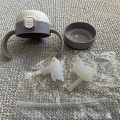 ベビー　ストローマグ　スパウト付き　新品　RIchellの画像
