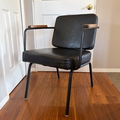 LOWYA ロウヤ ソファ 2脚セット 1人掛け 1P ダイニングルーム 幅63cm ブラック/ブラウンの画像