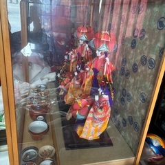 五月人形のガラスケースのみ　オルゴール付き　中古！1250円の画像