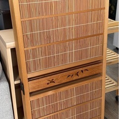 アンティーク　屏風風　パーテーション　古民家の画像