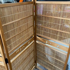 アンティーク　屏風風　パーテーション　古民家の画像