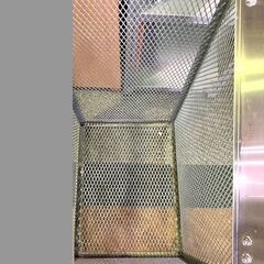 ㈱サンカ ◆屋外用ダストBOX◆ CS-03 ゴミステーション ゴミ保管庫 メッシュゴミ収集庫 ステンレス扉 の画像