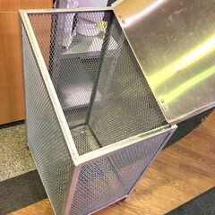 ㈱サンカ ◆屋外用ダストBOX◆ CS-03 ゴミステーション ゴミ保管庫 メッシュゴミ収集庫 ステンレス扉 の画像