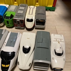 電車　オモチャの画像