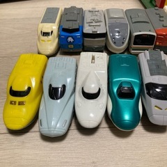 電車　オモチャの画像