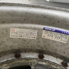 2本組　WORK ワーク EQUIP エクイップ 03 5J 14インチ PCD100の画像