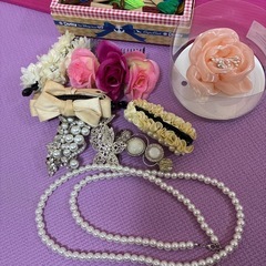 コサージュ　ヘアピン　
スヌーピーミラー雑貨色々の画像