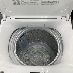 90分の無料軽トラック貸出サービス！【Hisense】全自動洗濯機（HW-G70J）のご紹介です!の画像