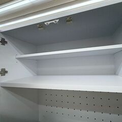 1215-009 ★リユースのサカイ幸手店★食器棚　幅118奥行46高さ180の画像