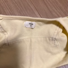 お花のカバーオールの画像