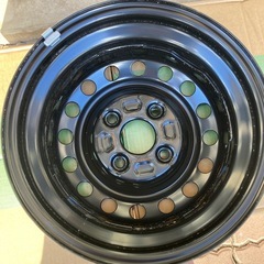12インチ鉄ホイール　新品未使用（新車外し）4本セットの画像