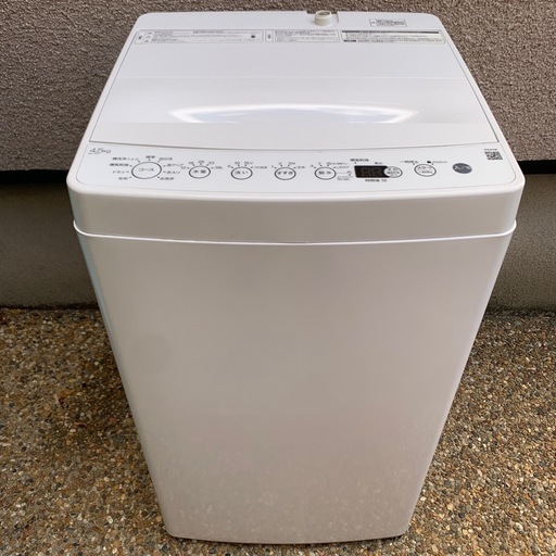 Haier 全自動電気洗濯機 4.5kg 2024年製 BW-45A (k) 伊丹の生活家電