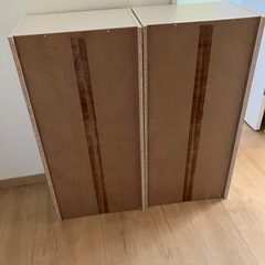 受け渡し候補者決まりました。あげます収納ボックス2つセット！の画像