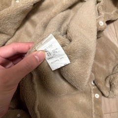 モコモコくまさん　茶色の画像