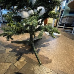【引き取り限定】中古品　　クリスマスツリー&リースセットの画像