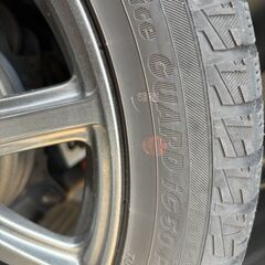 12/20まで　15インチ　アルミホイール　ファイナルスピード　165/65R/15　ヨコハマスタッドレスタイヤ　アイスガードの画像
